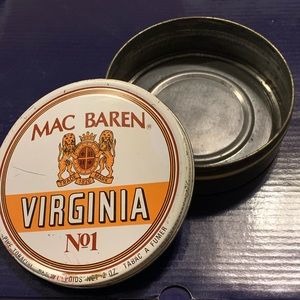Rare Vintage Mac Baren Virginia tobacco tin